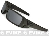 Oakley Gascan Sunglasses (Color: Cerakote Mil-Spec Green / Black Iridium)