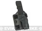 Matrix Hardshell Adjustable Holster for M9 Series Airsoft Pistols (Type: Black / Drop Leg)