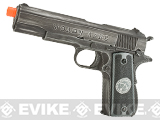 Evike.com Nostradamus Custom Armorer Works Molon Labe Gas Blowback Airsoft Pistol with Angel Custom Tac-Glove Grips (Sign: Sagittarius)