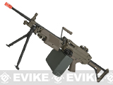 A&K / Cybergun FN Licensed M249 MINIMI SAW Machine Gun w/ Metal Receiver (Model: MK I / Dark Earth)