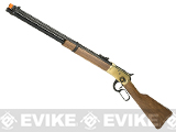 Marushin Full Metal Gas Powered Lever Action 1892 Rifle with Wood Furniture - DX Gold