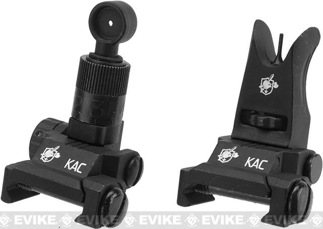 Knights Armament KAA Micro Back-up Iron Sights (Color: Black)
