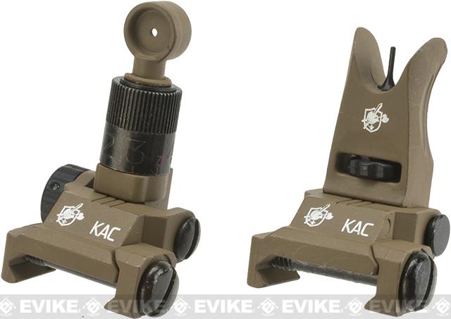 Knights Armament KAA Micro Back-up Iron Sights (Color: Tan)