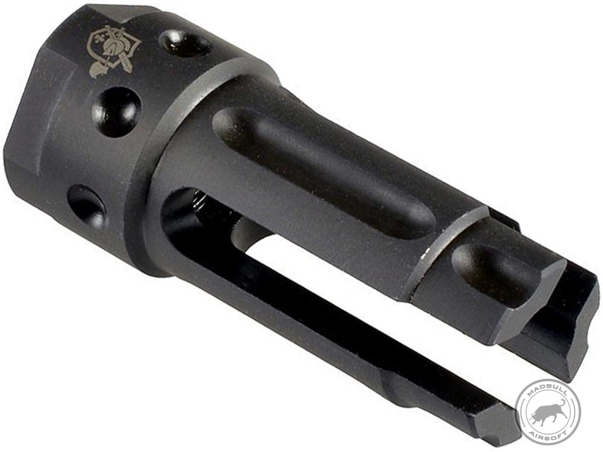 Knights Armament Fully Licensed QDC 3-Prong Flash Hider For QDC Barrel Extension (Type: 14mm+ / Positive / CW)