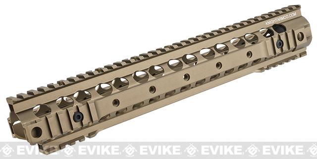 Knight's Armament Co URX 3.1 Free Float Rail System for M4 / M16 Series Airsoft AEG Rifles (Color: Dark Earth / 13.5)