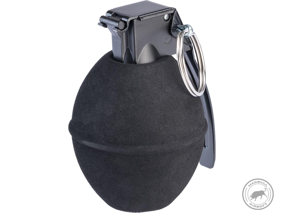 MadBull Real Size Airsoft Dummy Grenade (Color: Black)