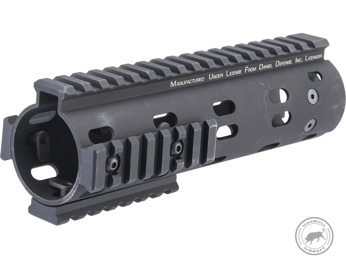 Madbull Daniel Defense Licensed MFR RIS for M4 / M16 Airsoft AEG Rifles (Color: Black /  7)