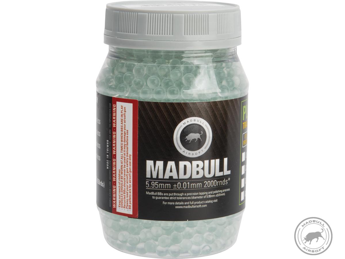 MadBull Special Op Grade 6mm Target Practice Airsoft BB (Model: .28g Glass / 2000rd Bottle)