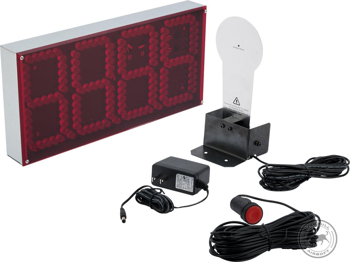 Madbull Large IPSC Target Timer w/ Stop Plate, Accessories & Parts, Targets Airsoft