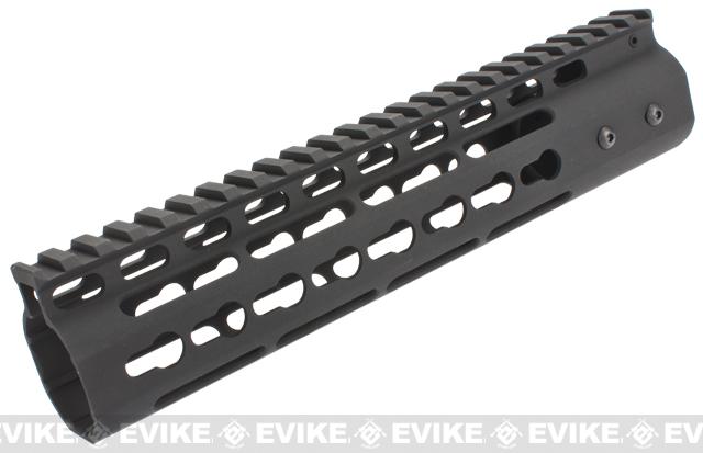 Madbull Noveske NSR KeyMod Rail System for M4 / M16 Airsoft AEG Rifles (Length: 9 / Black)