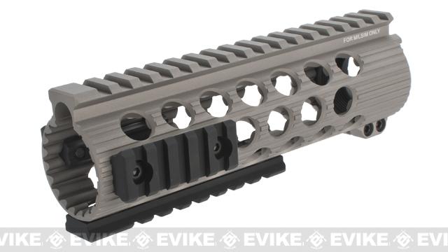 Troy Industries Licensed TRX Battle Rail for M4 Series AEG by Madbull Airsoft (Color: Dark Earth / 7)
