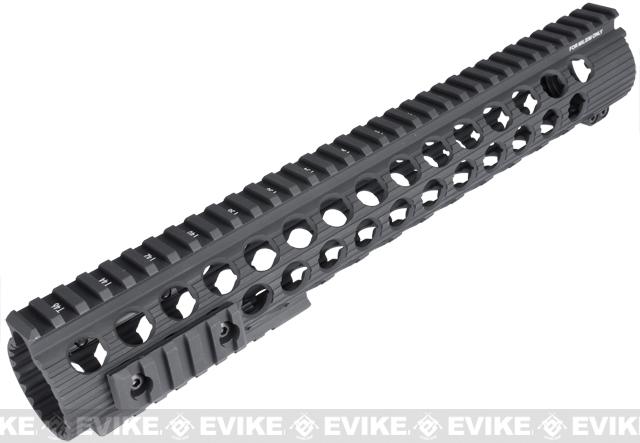 Troy Industries Licensed TRX Battle Rail for M4 Series AEG by Madbull Airsoft (Color: Black / 13)