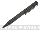 EDC Tactical Ballpoint Pen w/ Pocket Clip & Glass Breaker (Style: Screw Cap Black)