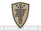 Elite Force PVC Shield Patch (Color: Tan)