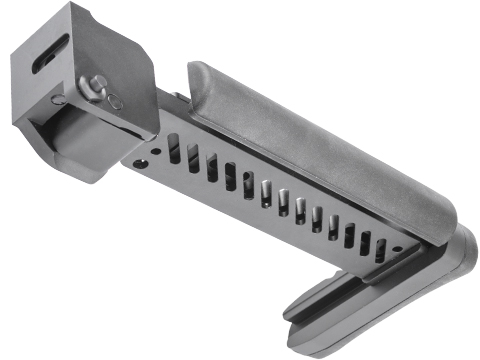 5KU PT-5 Adjustable Folding Stock w/ Cheek Riser for Tokyo Marui AKM Airsoft Gas Blowback Rifle 