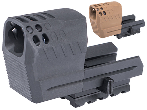 Matrix QD Bright Blaster Spitfire Rechargeable Tracer Compensator for SIG Sauer M18 Gas Blowback Airsoft Pistols 