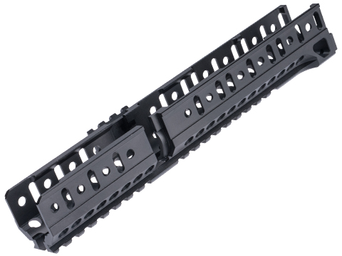 5KU B-30U Railed Handguard for AK Airsoft AEG Rifles (Color: Black)