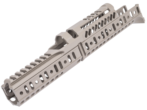 5KU CNC Complete Z-SPORT 3 Handguard for AK Style Airsoft AEG Rifles (Color: Tan)