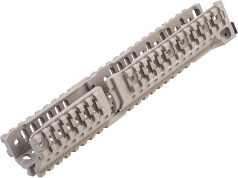 5KU B-30 Railed Handguard for AK Airsoft AEG Rifles (Model: LCT Version / Tan)