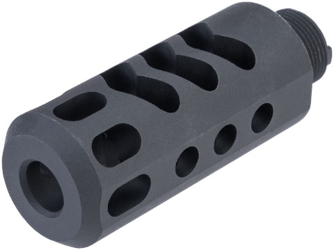 5KU Muzzle Compensator for TM Hi-Capa Gas Blowback Pistol Comp-Ready Barrels (Model: Type 3 / Black)