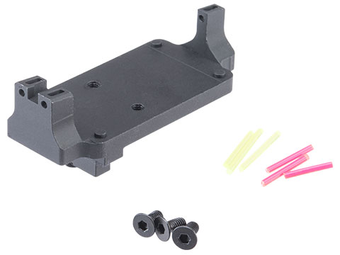 5KU Fiber Optic RMR Mount Base for Gas Blowback Pistols 