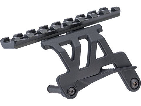 5KU Aluminum Custom Optic Rail Mount for Hi-Capa Series Gas Airsoft Pistols (Color: Black)