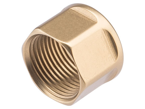 5KU Hexagon Thread Protector for Airsoft Gas Blowback Pistols (Color: Gold)