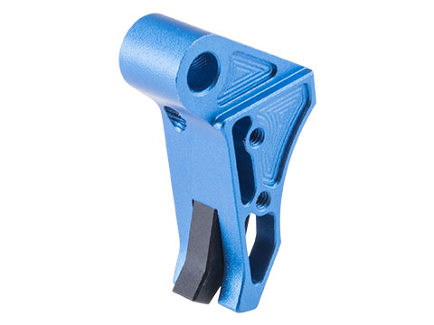5KU EX Style Competition CNC Trigger for Elite Force Glock Gas Blowback Pistols (Color: Blue-Black)