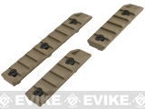 Echo1 Full Metal Airsoft Keymod Rail Segment Set (Color: Tan)