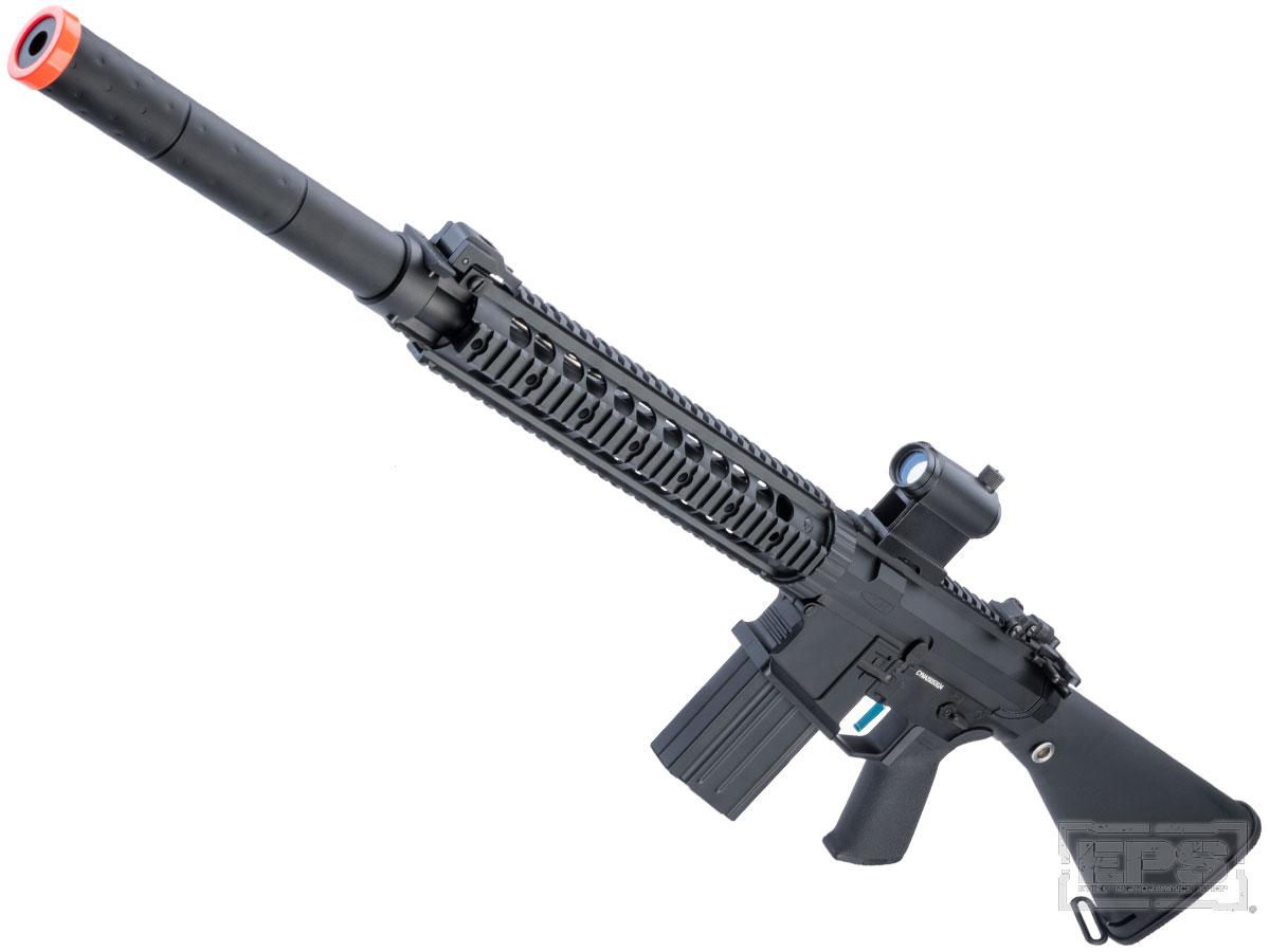 CYMA Platinum SR-25 QBS Airsoft AEG Designated Marksman Rifle (Model: SR-25 / Evike Performance Shop Upgrade Package w/ GATE TITAN)