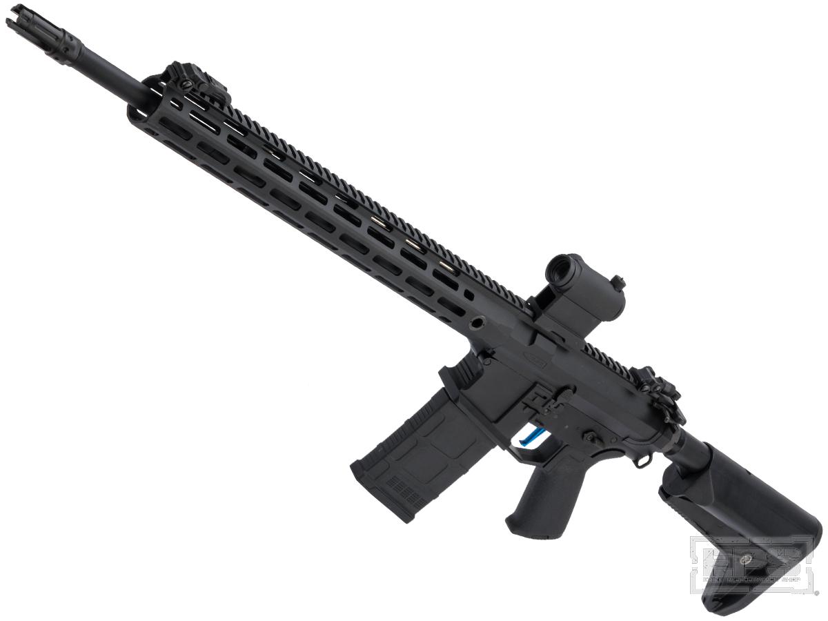 CYMA Platinum SR-25 QBS Airsoft AEG Designated Marksman Rifle (Model: 16.5 M-LOK / Evike Performance Shop Upgrade Package w/ GATE TITAN)