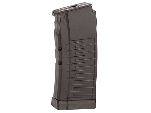 LCT Polymer Mid-Cap Magazine for AS-VAL/VSS/SR-3M Airsoft AEG (Color: Plum / 50rd)