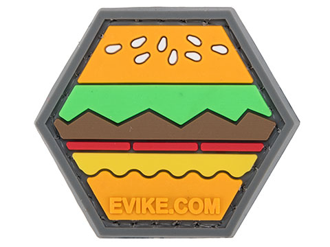 Operator Profile PVC Hex Patch Emoji Series (Emoji: Hamburger)