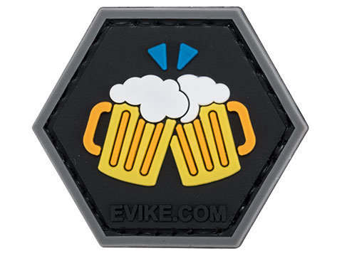 Operator Profile PVC Hex Patch Emoji Series (Emoji: Cheers to Beers)