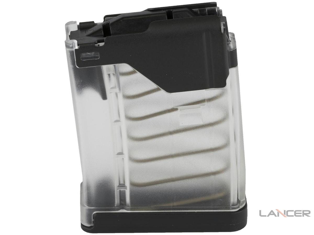 Lancer Systems Advanced Warfighter Magazine AWM L5 .223 REM / 5.56 NATO (Color: Translucent Clear / 10rd)