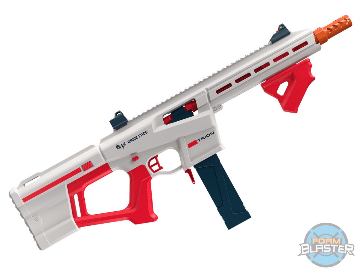 Game Face Trion Foam Dart Blaster Gun (Package: Red / Gun Only