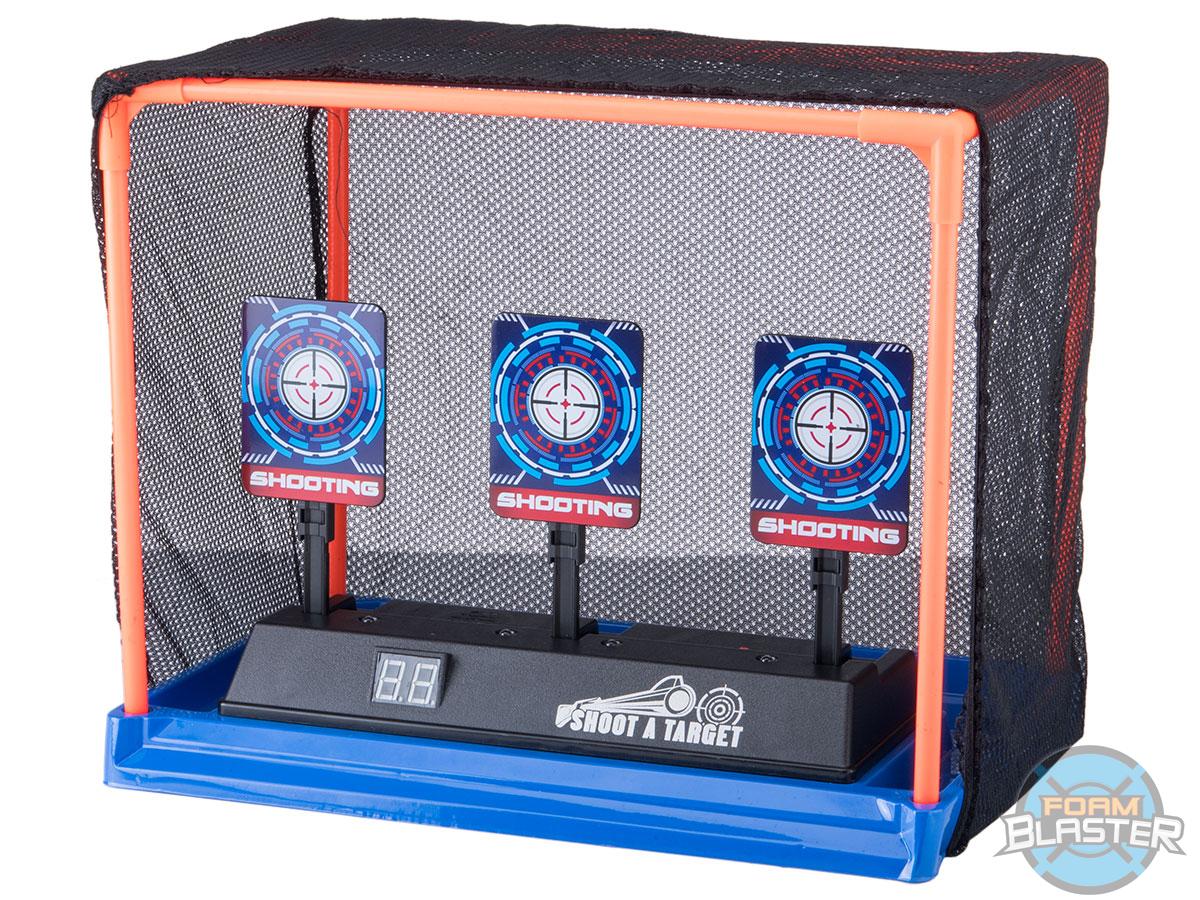Foam Blaster Electronic Auto Reset Shooting Gallery Target for Foam / Gel Blasters (Model: 3 Target)