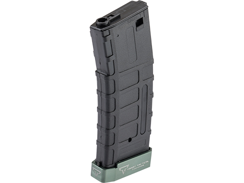 6mmProShop TTI Licensed 50rd Polymer Mid-Cap Magazine w/ Extended Baseplate for M4 Series Airsoft AEG Rifles (Color: OD Green)