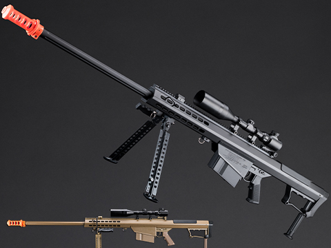 6mmProShop x Barrett M107A1 Bolt Action Powered Airsoft Sniper Rifle