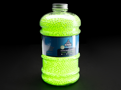 6mmProShop Premium High Grade Precision 12000rd THE JUG 6mm Airsoft Tracer BBs (Weight: 0.25g / Green)