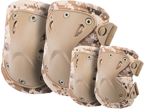 6mmProShop Tactical Knee & Elbow Pad Set (Color: Digital Desert)