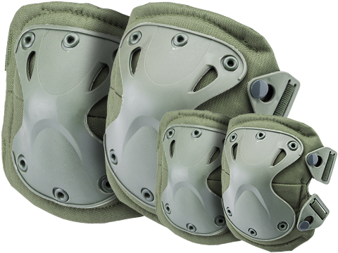 6mmProShop Tactical Knee & Elbow Pad Set (Color: OD Green)