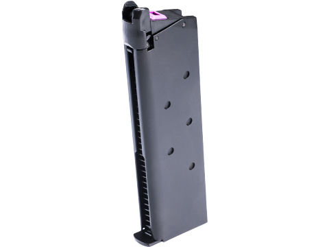 6mmProShop x Colt 25 Round Magazine for Marui 1911 Gas Blowback Airsoft Pistols (Style: Classic / Black)