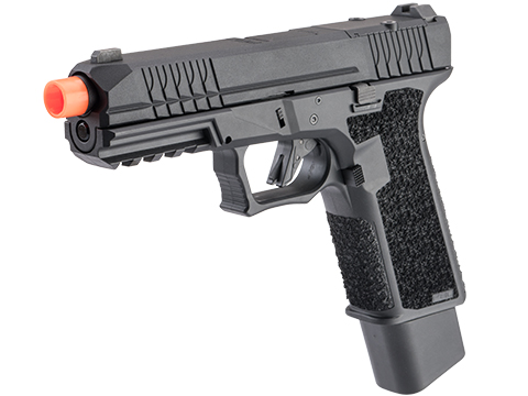 6mmProShop x Janus Division Group Polymer80 Licensed PFS9 Optics Ready Gas Blowback Airsoft Pistol (Color: Black)