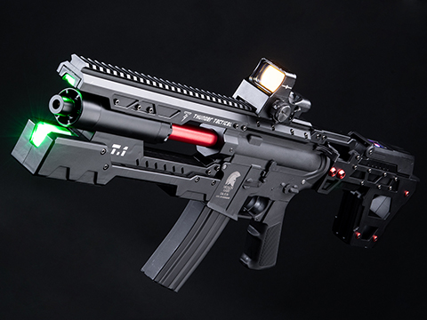 6mmProShop Stryker Electromagnetic Cannon Conversion Kit for M4 M16 AEG Rifles (Color: Vader Black)