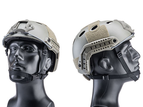 6mmProShop Advanced PJ Type Tactical Airsoft Bump Helmet (Color: Ranger Green / Medium - Large)