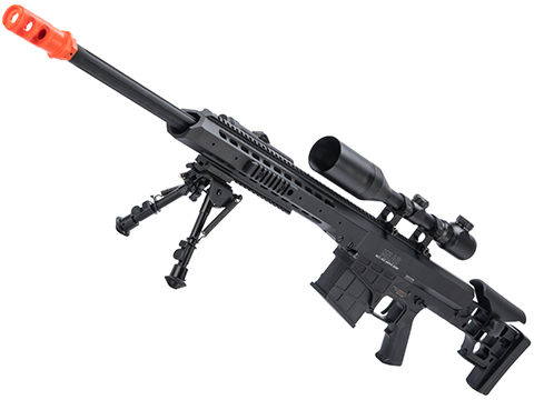 Barrett Licensed M98B MRAD w/ Folding Stock Airsoft AEG Sniper Rifle by 6mmProShop 