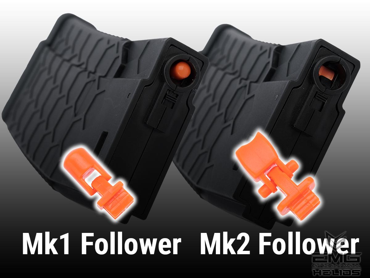 EMG Helios Hexmag Airsoft 120rds Polymer MidCap Magazine for M4 / M16