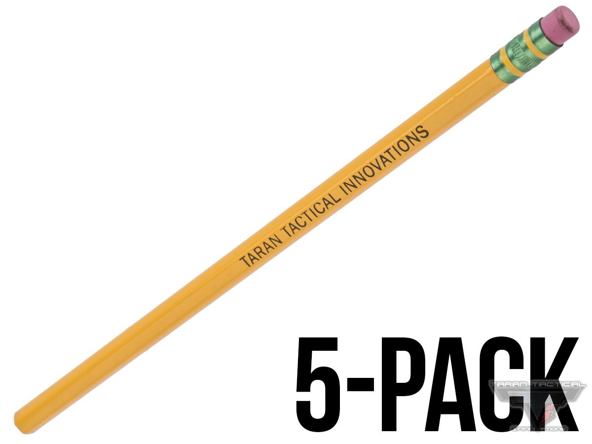 Taran Tactical Innovations Licensed Dixon Ticonderoga #2 HB Pencil (Qty: 5 Pack)