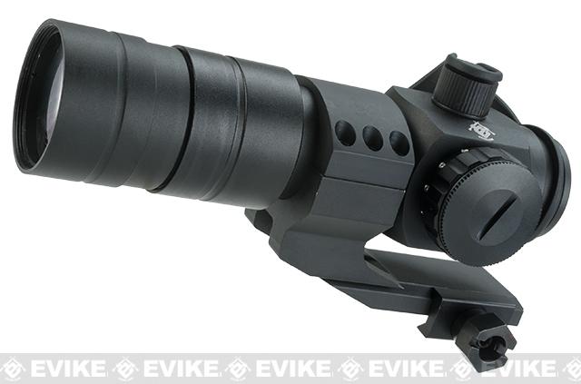 Evike Extreme 1.5x30 Red Dot Sight Scope System w/ Magnifier (Color: Black)